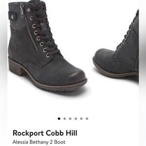 Black Combat Boot
